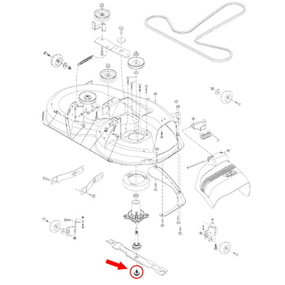 Blade Bolt & Washer Assembly for Husqvarna Poulan Roper Craftsman 532193003
