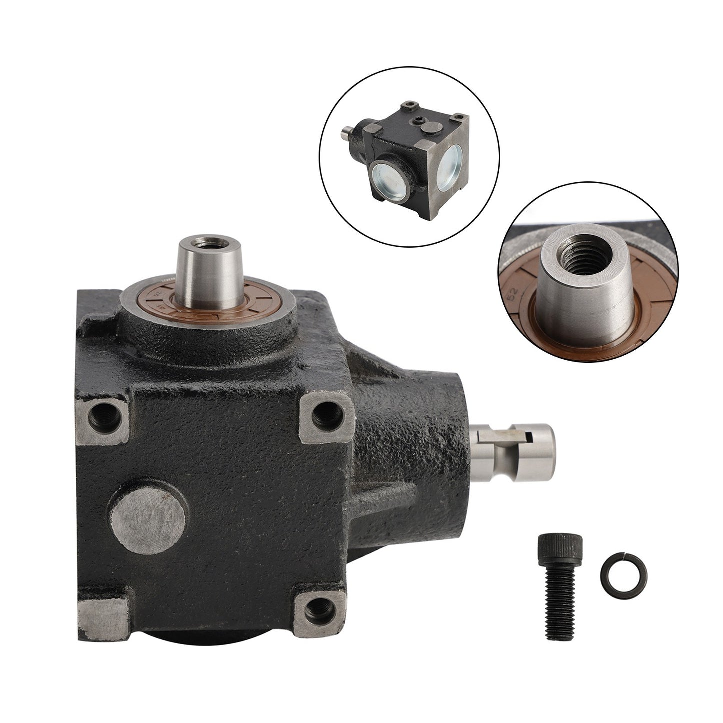 AM143310 DE19086 Mower Deck Gear Box Fits For John Deere 425 445 455