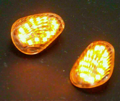 Clear Turn Signals Fit  Yamaha YZF R1 02-08 YZF R6 03-09 YZF R6S 06-08 Flush