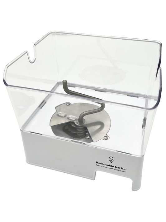 Solid Spare Refrigerator Ice Bucket Assembly Replacement For W10347093 Whirlpool Kitchenaid