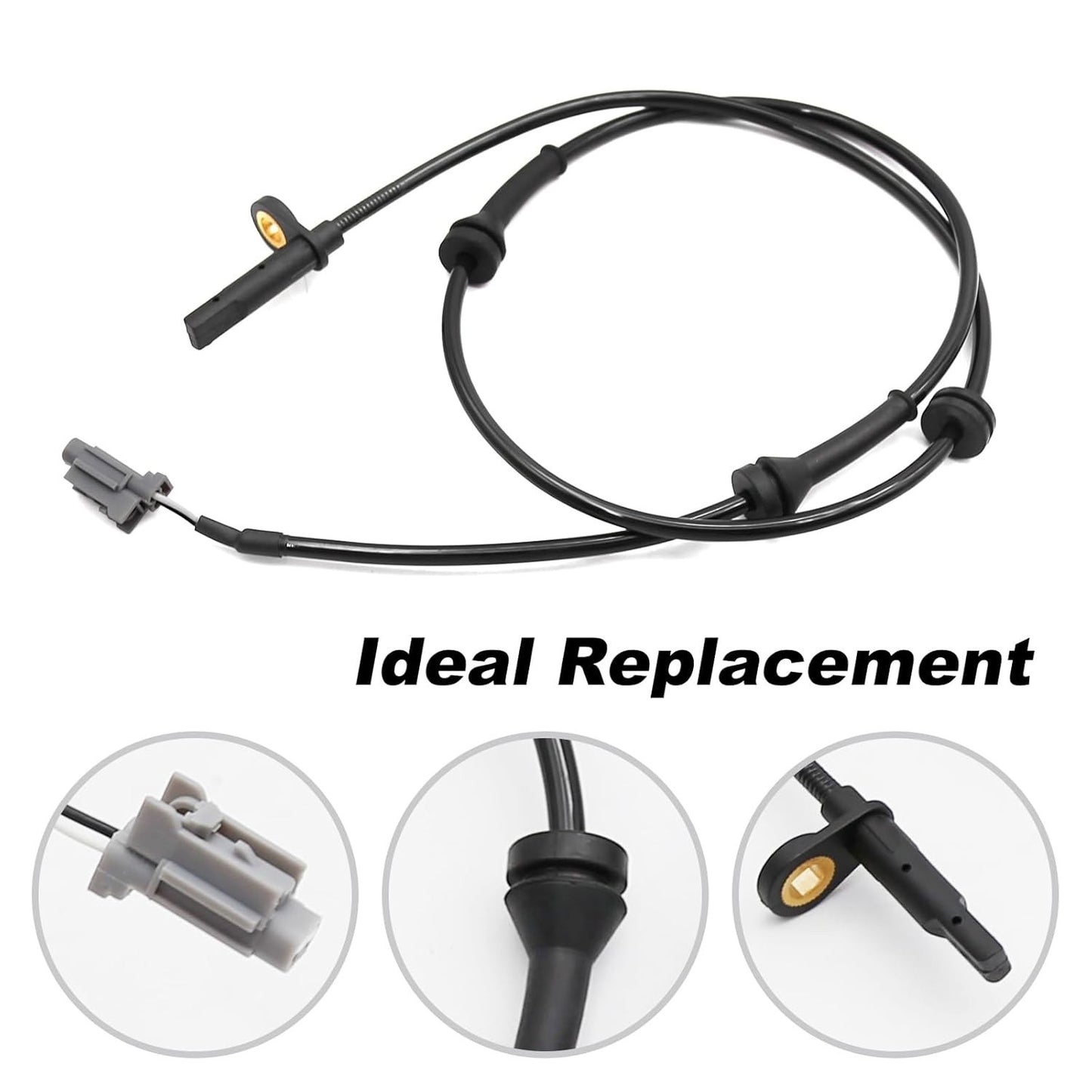 2 ABS Wheel Speed Sensor Rear Left & Right Fit:Altima 2013-2018 Maxima 2015-2020