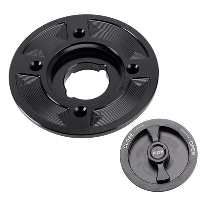 BILLET QUICK-TURN FUEL GAS CAP FOR KAWASAKI KLX230/R Z650 Z650RS Z900 2017-2025