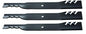 Solid Spare (3) Oregon 96-347 Gator Mulcher 3-In-1 Hi Lift Replacement Lawn Mower Blades