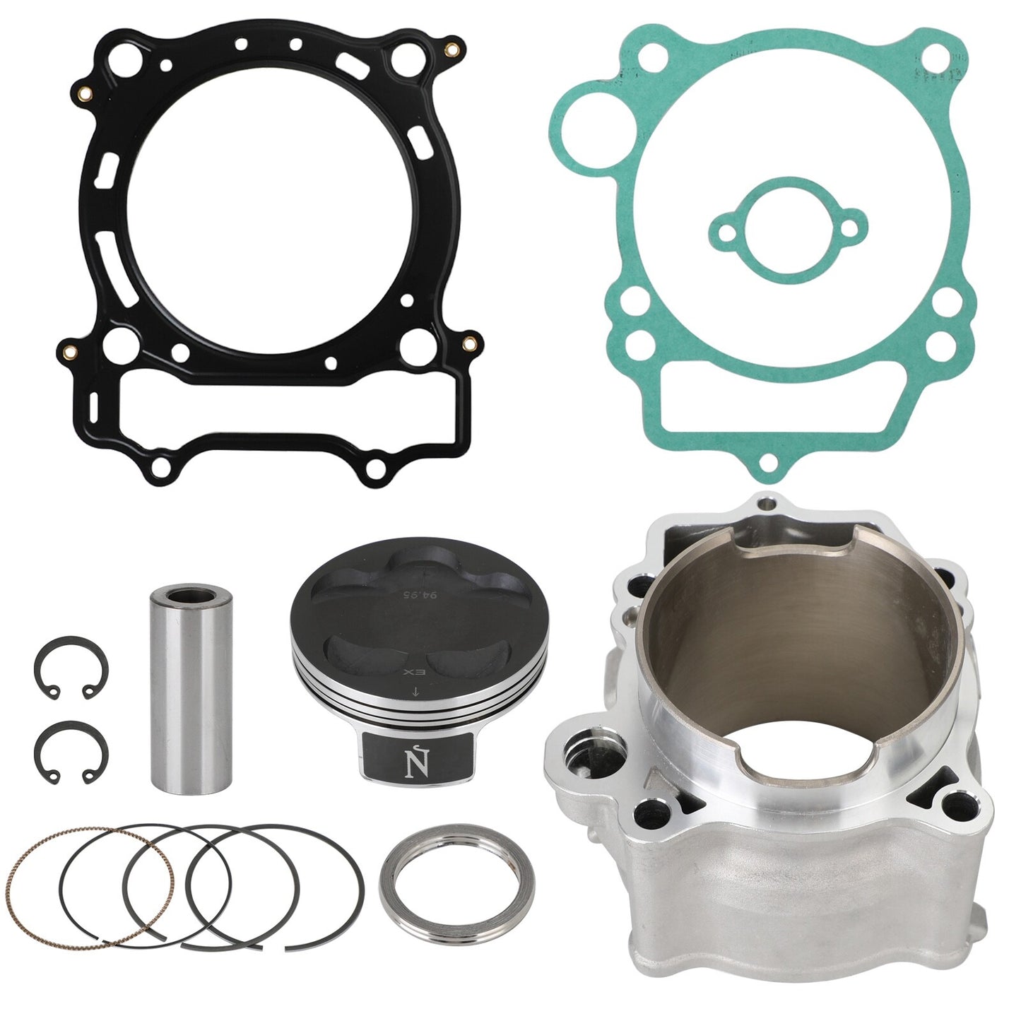 Cylinder Jug Piston Ring Gasket For Yamaha YZ 450 F 2003-2005 WR 450 F 2003-2006