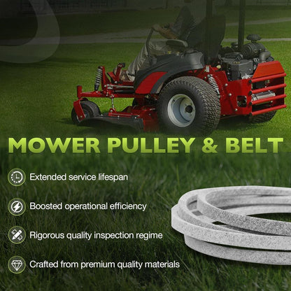 112.48" x 0.5" Mower Deck Drive Belt For Ferris 400S Series 48" 885714YP 885714