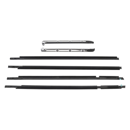 6pcs Quarter & Door Belt Moulding Weatherstrip For Toyota Lexus GX470 03-09
