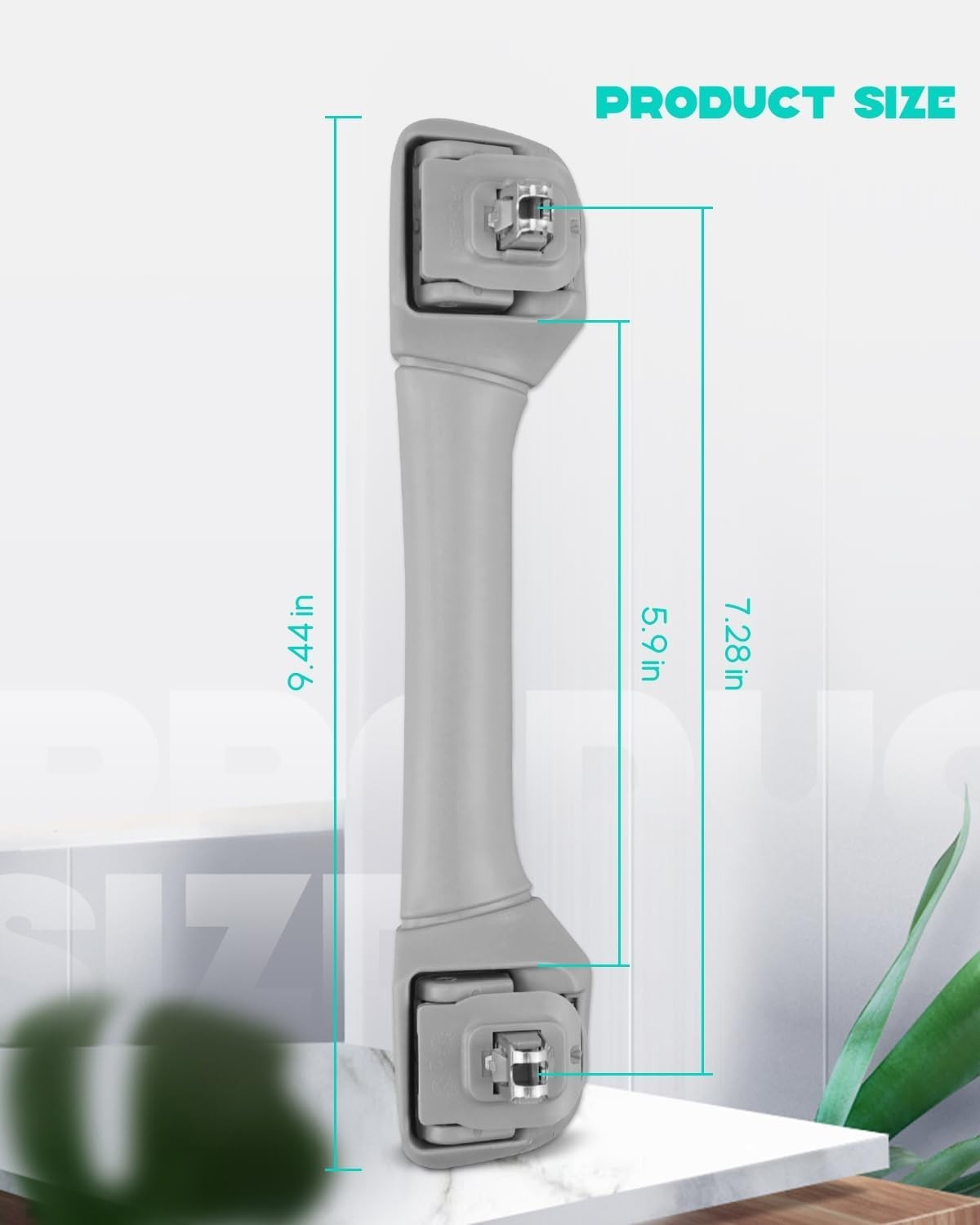 Interior Grey Car Front Rear Roof Grab Grip Handle For Lexus IS300 IS350 IS250