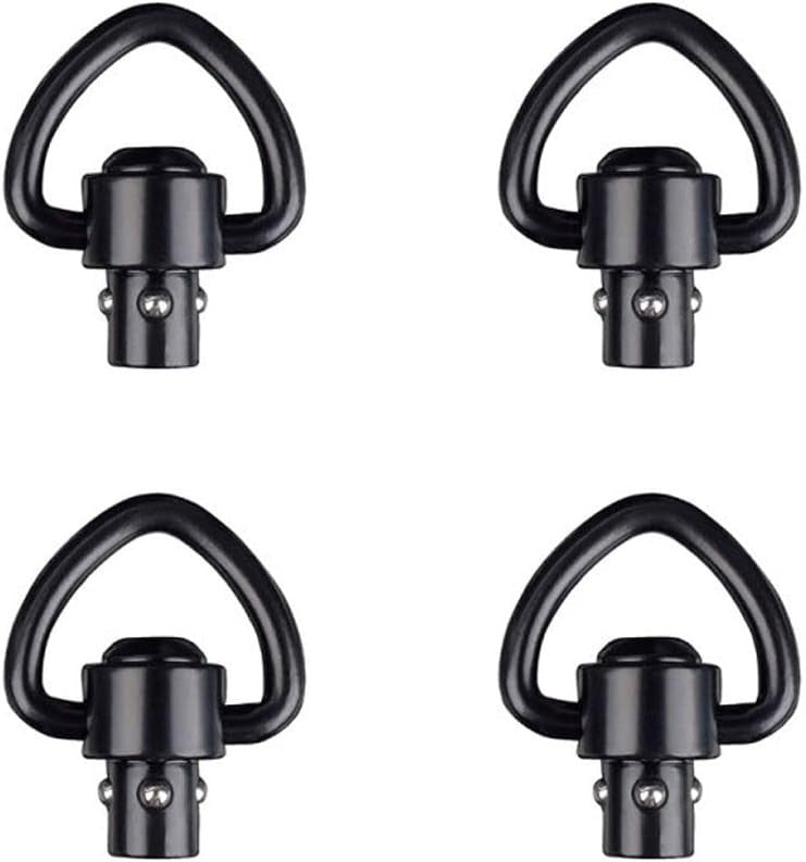 4X Push Button QD Quick Detach/Release Rifle Heavy Duty Sling Swivel Mount