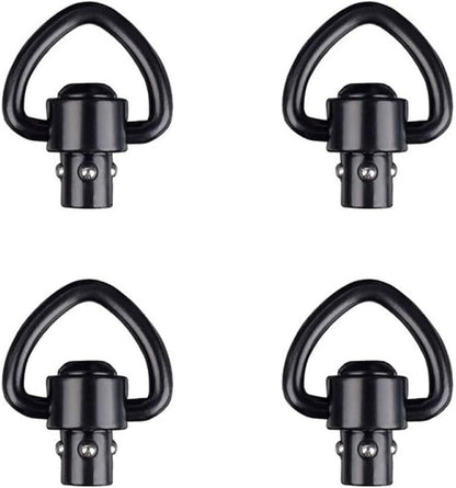 4X Push Button QD Quick Detach/Release Rifle Heavy Duty Sling Swivel Mount