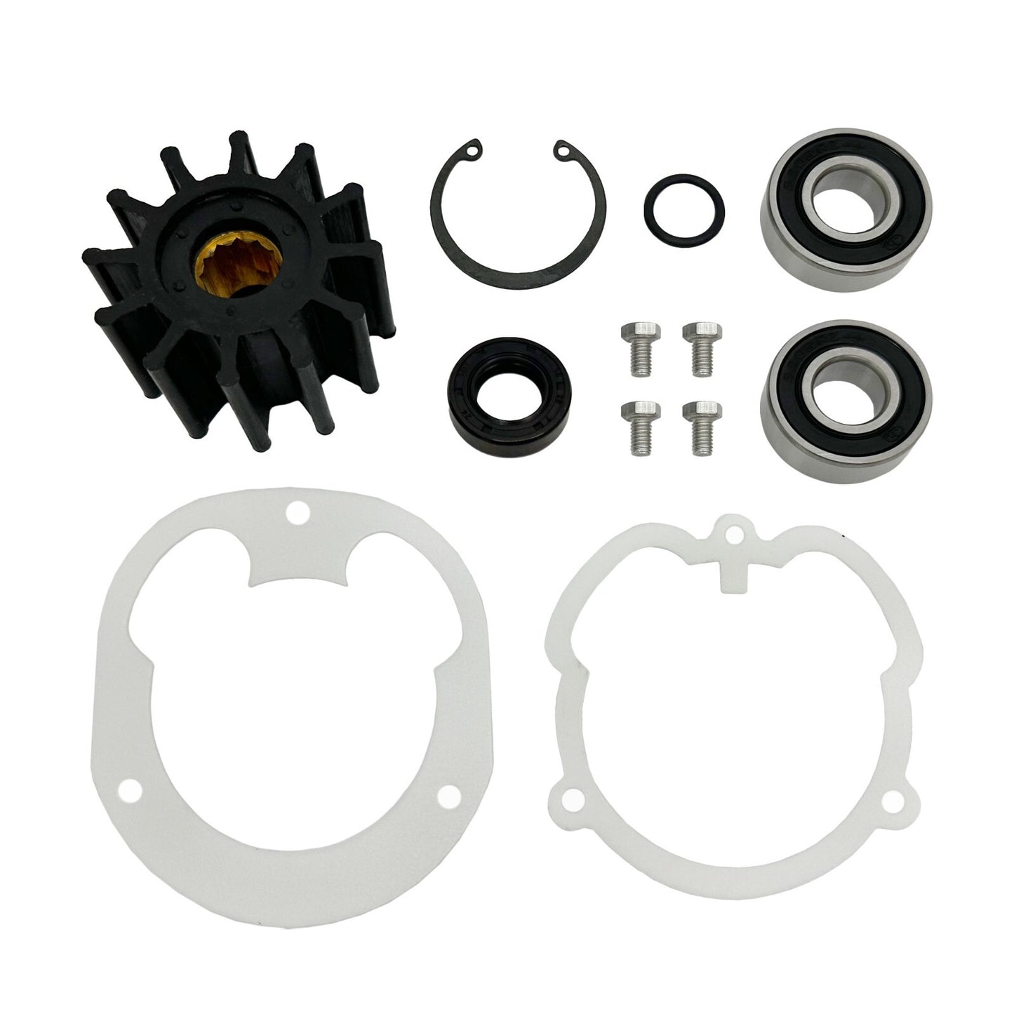 Water Pump Impeller Repair Kit for Volvo Penta OMC - 3855778, 3858847, 3857794