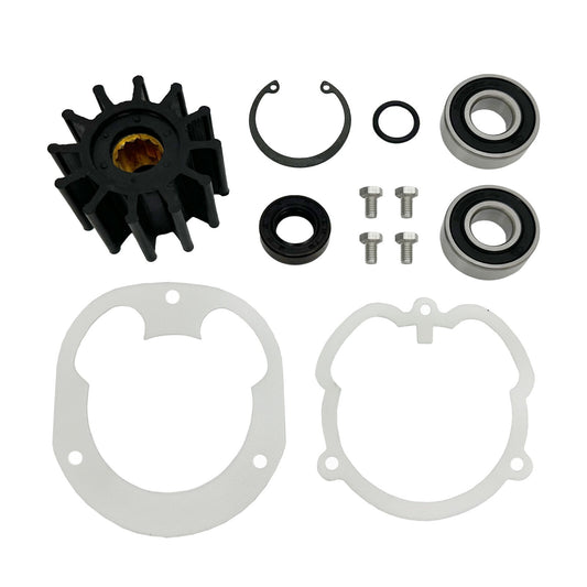 Solid Spare Water Pump Impeller Repair Kit for Volvo Penta OMC - 3855778, 3858847, 3857794