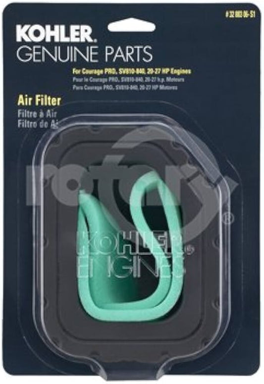 Solid Spare KOHLER 32 883 06-S1 Engine Air Filter With Pre-Cleaner Kit For Courage PRO Twin