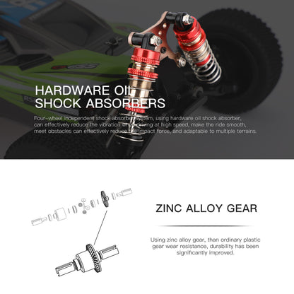 ??WLtoys 144001 RTR 2.4GHz 60km/h High Speed Drift Racing Car Remote Control Car