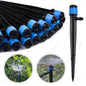 30Pcs 360?? Adjustable Water Flow Irrigation Drippers Stake Emitter Drip System