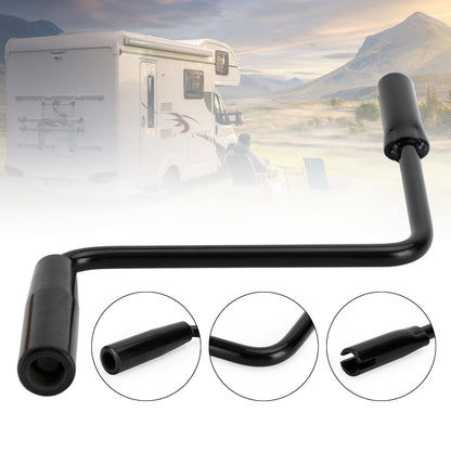 NEW Pop Up Camper Crank Handle Caravan RV Camping Canopy Rocker Black