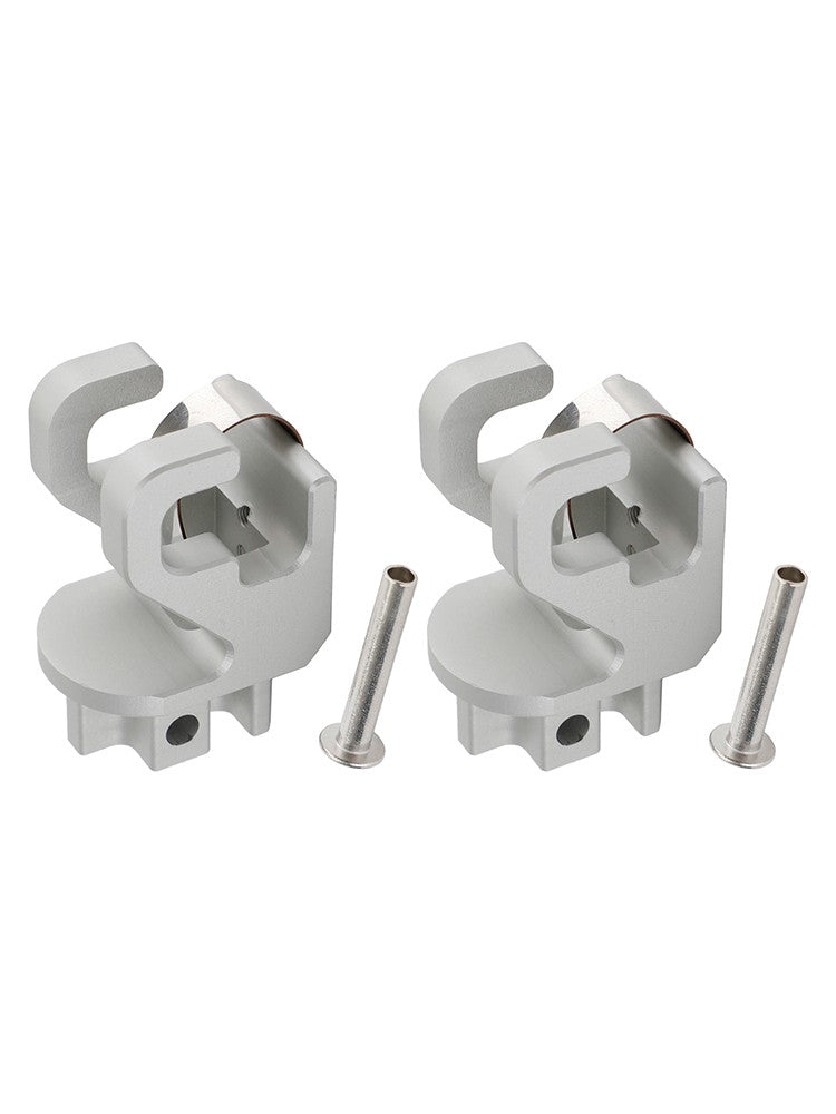2PCS Alminum RV Rafter Claw Satin Hardware For Dometic SUNCHASER II Awning