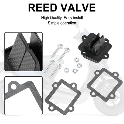 V352 A/B jog50 Reed Valve System Fits For Yamaha YW50 Zuma50 2002-2011