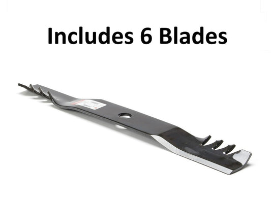 Solid Spare (6) Oregon 396-814 G6 Blade, Black