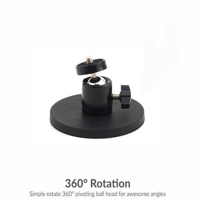 Strong 110LBS Rubber Magnetic Car Mount Holder for GoPro DJI Osmo Action Camera