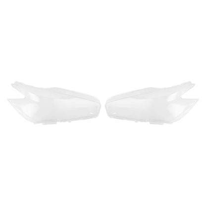 Left+Right Front Headlight Clear Lens Cover For Nissan Murano 2015-2018
