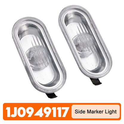 2X Side Marker light for VW Jetta Bora Golf Mk4 GTI B5.5 Passat B5 beetle R32