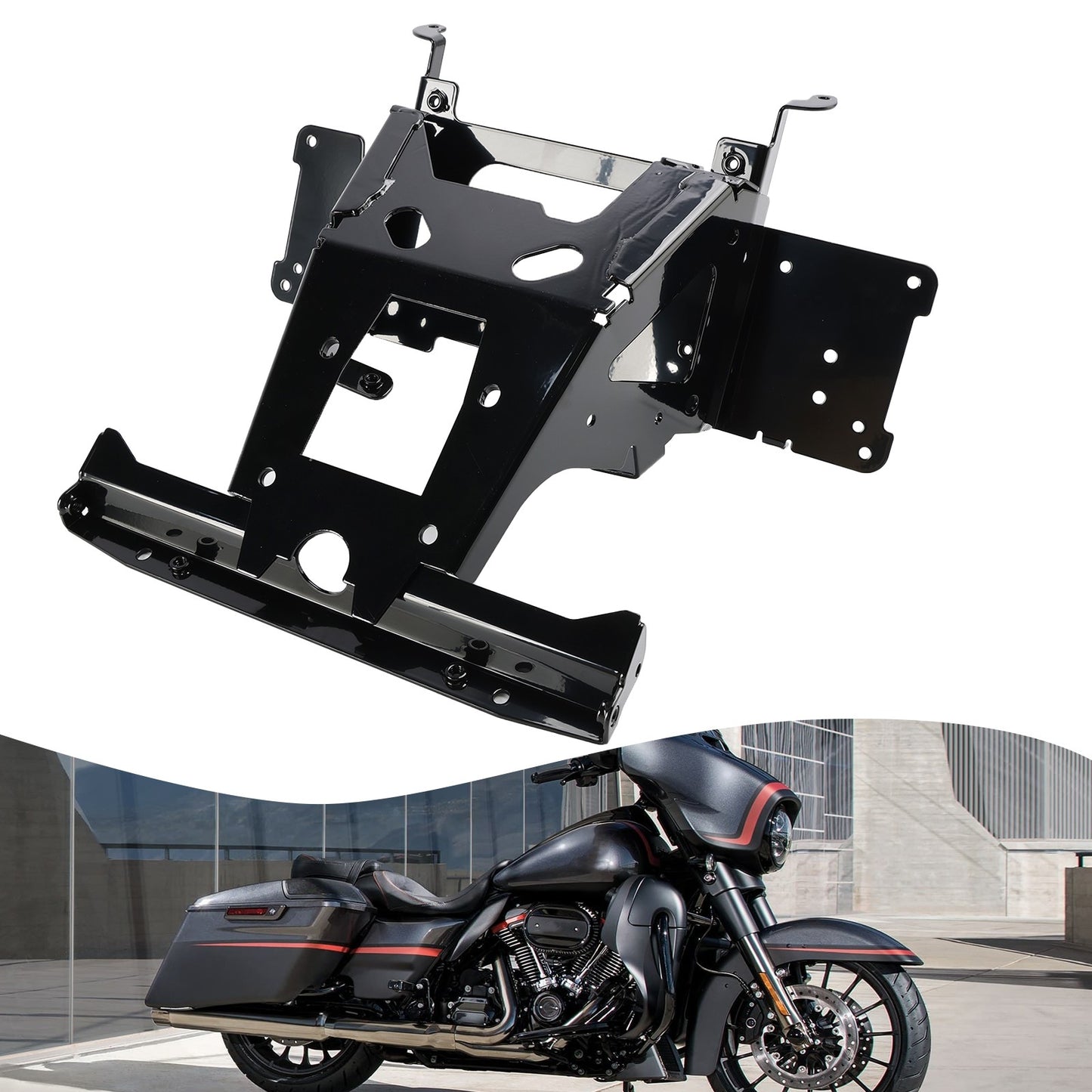 Inner Fairing Bracket Radio Caddy Mount For Road Glide Models 2015-2024