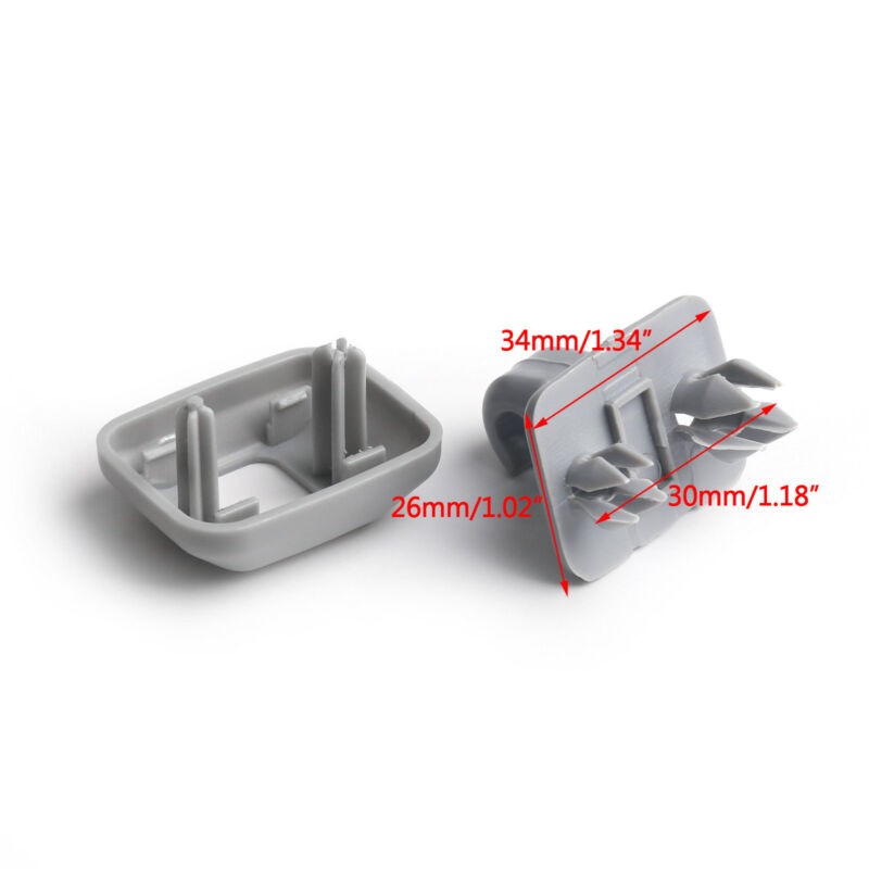 ??Sun Visor Gray Clip Holder Hook for Audi A3 S3 A4 S4 A5 S5 Q3 Q5 8U0857562A