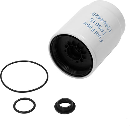 6.6L Duramax Engine Fuel Filter Kit For 01-16 Chevy Silverado GMC Sierra TP3018