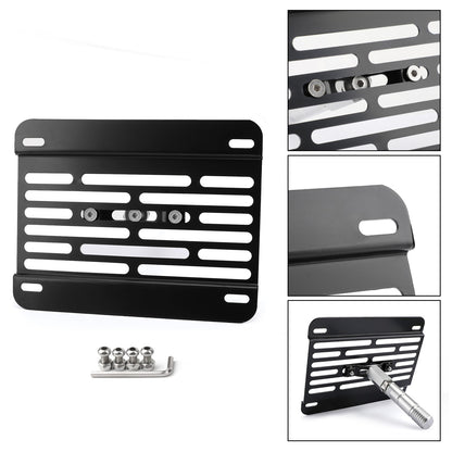 Bumper Tow Hook License Plate Mount Bracket Fit For BMW F30 F32 F10 3/4/5 SERIES