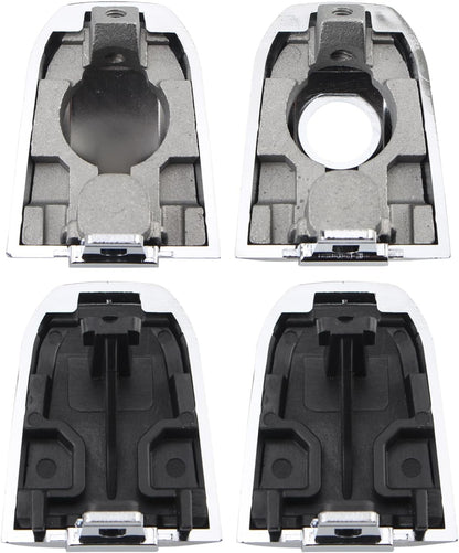 Fit For Chevrolet Silverado 1500 Exterior Door Handle 2014-2017 Set of 4 Chrome