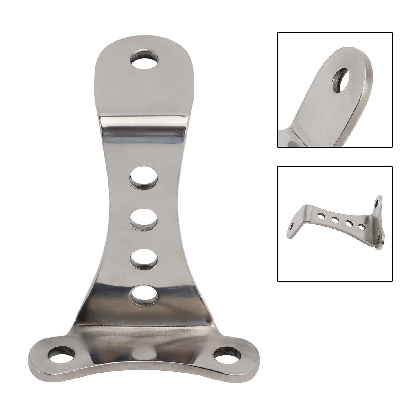 3.5" Headlamp Holder Adapter Headlight Mount Bracket For Sportster Big Twin