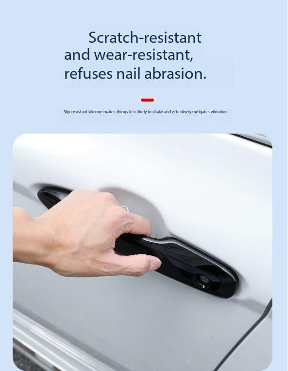 For 2018-2024 Toyota Camry GLOSS BLACK Door Handle Covers W/O Smartkey