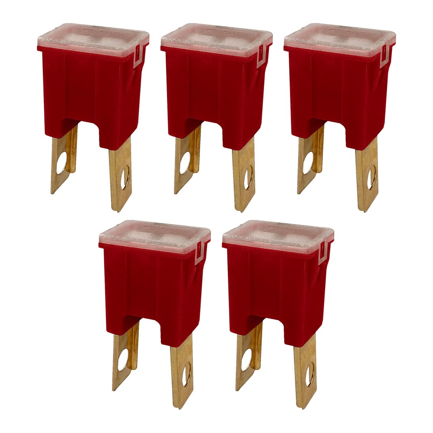 50A Straight Male Fuse Cartridge FLM PAL Auto Link for Car Truck RV SUV - 5 pk