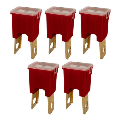 50A Straight Male Fuse Cartridge FLM PAL Auto Link for Car Truck RV SUV - 5 pk
