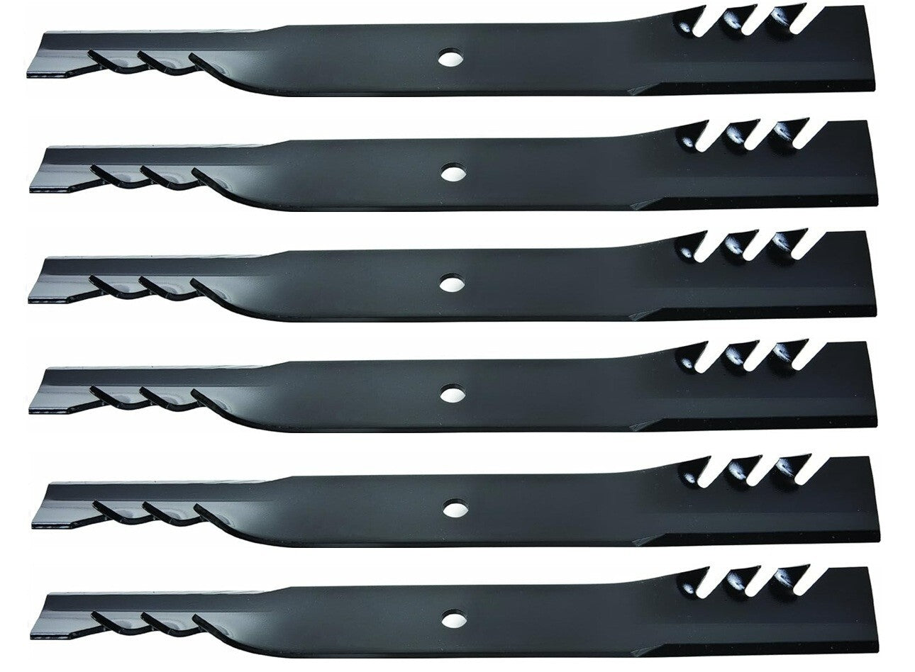 Solid Spare (6) Oregon 96-347 Gator Mulcher 3-In-1 Hi Lift Replacement Lawn Mower Blades
