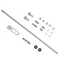 26" Adjustable Column Shift Linkage Kit Fit for TH-350 TH-400 TH-700-R4 ACA-1811