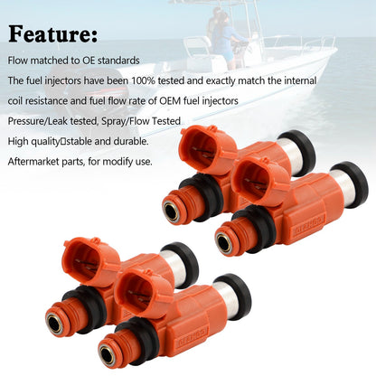 4PCS 880887T1 Fuel Injectors For Mercury 115 EFI 4 Stroke 2001-2006
