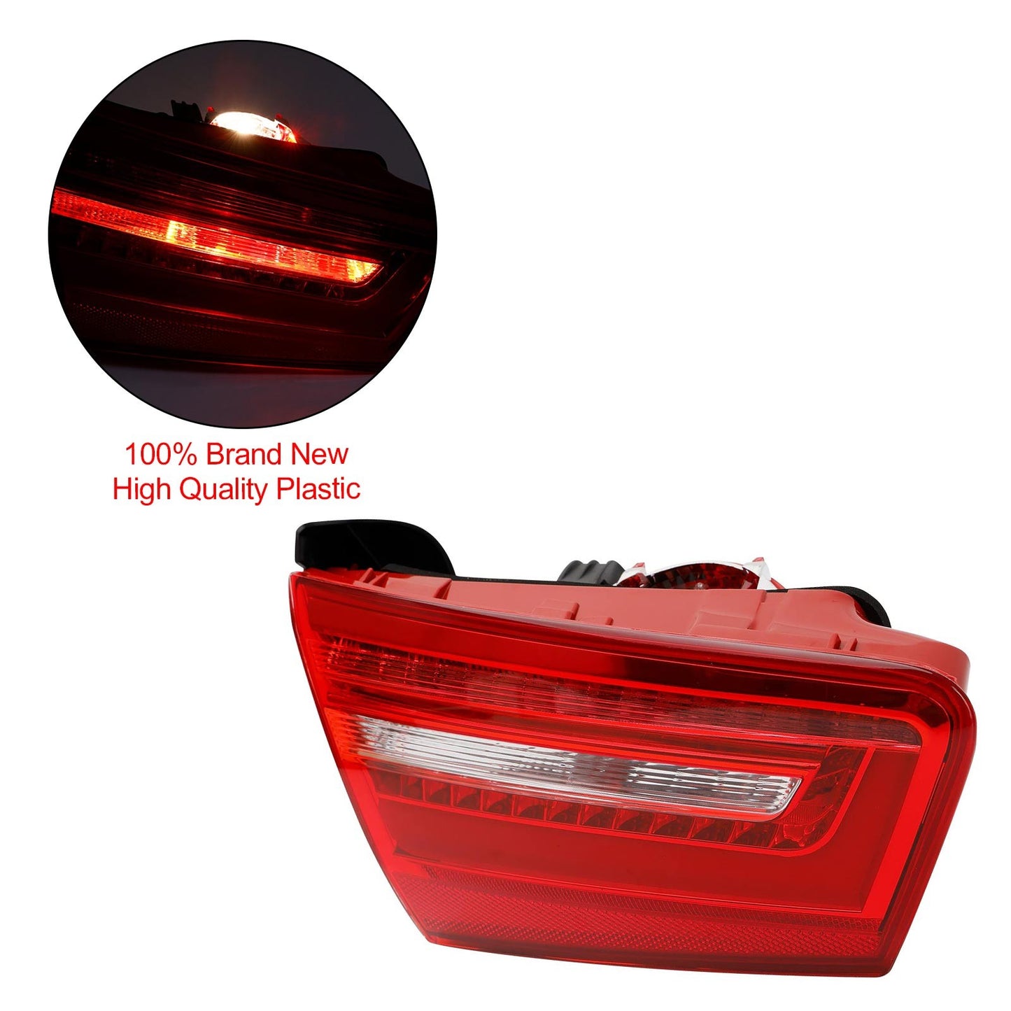 Left Inner Trunk LED Tail Light Lamp For AUDI A6 C7 2012-2015