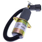 Solid Spare Fuel Solenoid Stop SA-4673-S For Yanmar 4NTE94 Engine on Mini Excavator Tractor