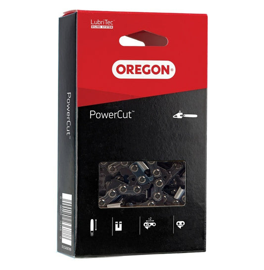 Solid Spare Oregon 73EXL093G PowerCut Full Chisel, 3/8" Pitch Saw Chain, 058" Gauge 93 Drive