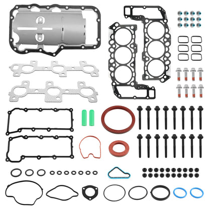 Full Gasket Set Head Bolts For 2002-2005 Jeep Liberty Dodge Dakota Ram 1500 3.7L