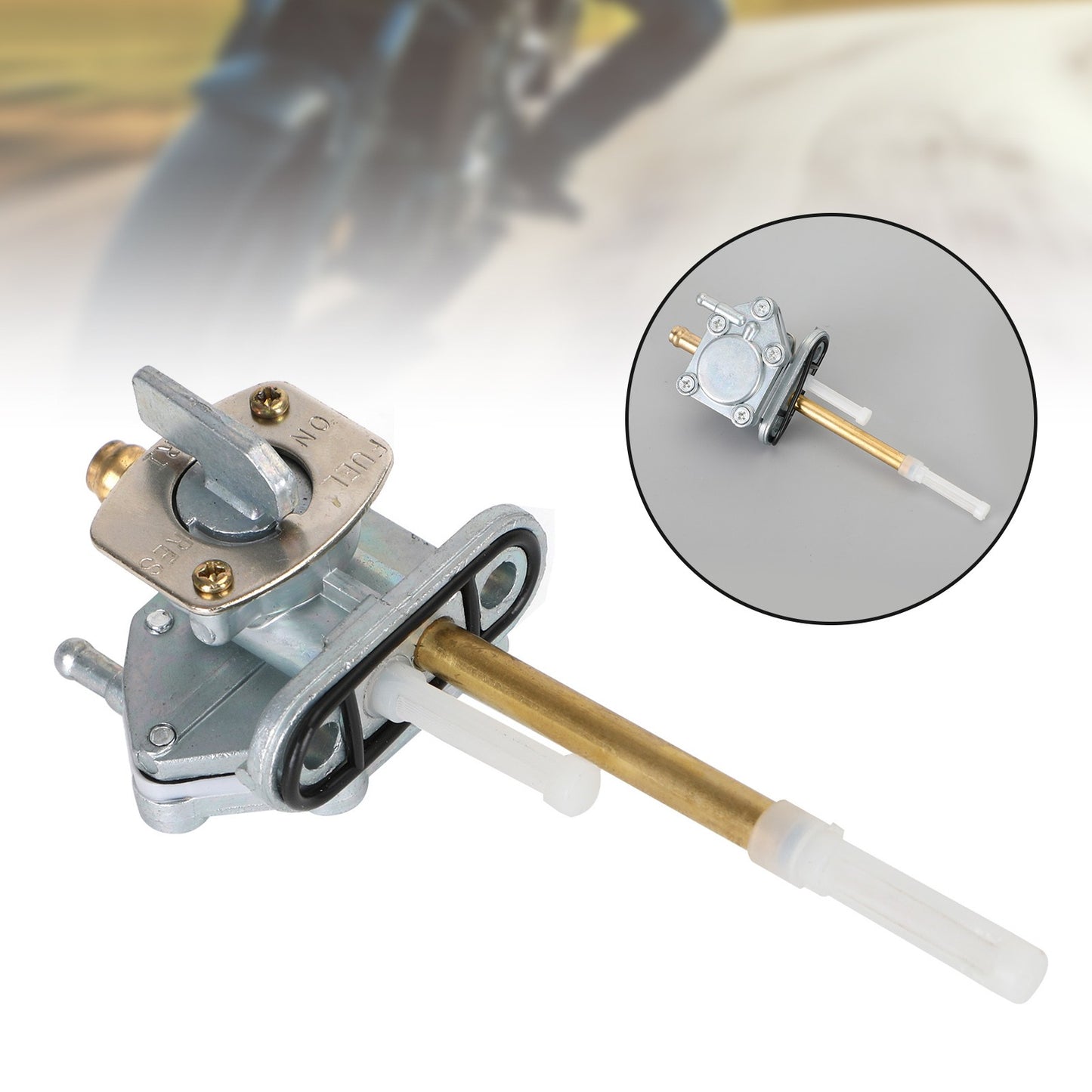 Gas Tank Fuel Cock Valve Petcock Fits for Suzuki DR-Z400S 00-19 DR-Z400SM 05~21