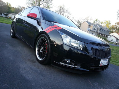 4" Dual Fender Stripe Hash Mark Stripe Decal Graphic Kit For Chevy Cruze