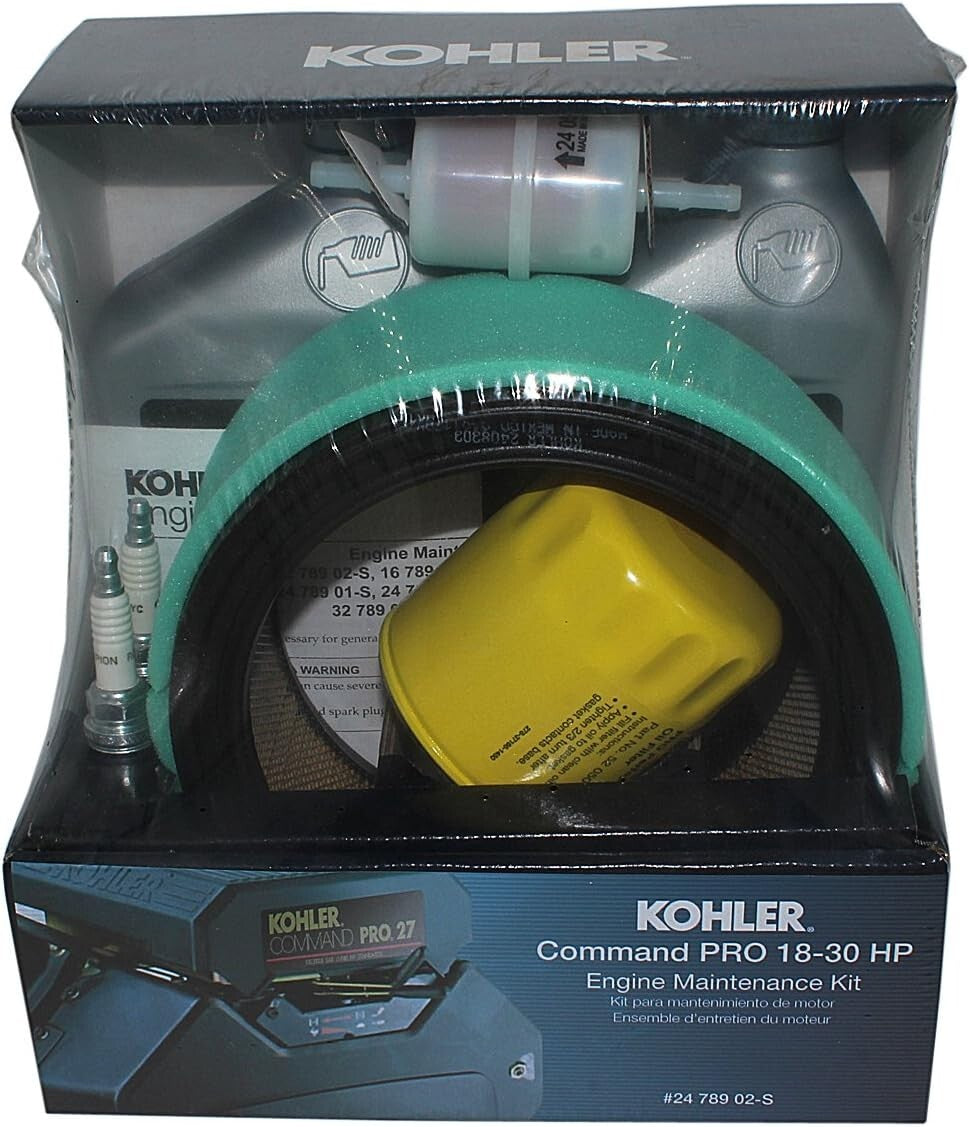 Solid Spare Kohler 24 789 02-S Command Pro Twin Engine Maintenance Kit CV20-26