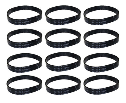 Solid Spare Durable Vacuum Belts for Hoover Elite Rewind # 40201190 & 38528040 12 Pack