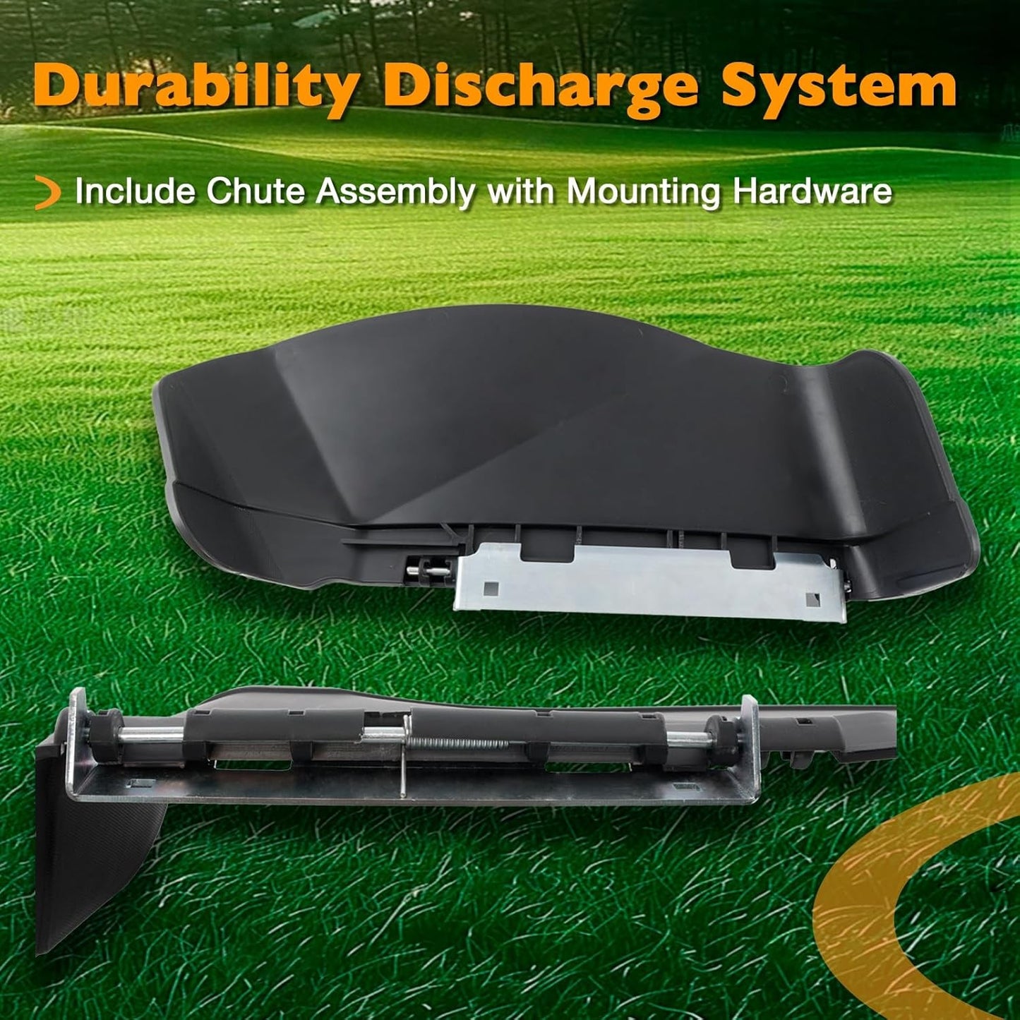 Mower Side Discharge Chute Grass Deflector For Cub Cadet RZT Troy-Bilt 631-05058