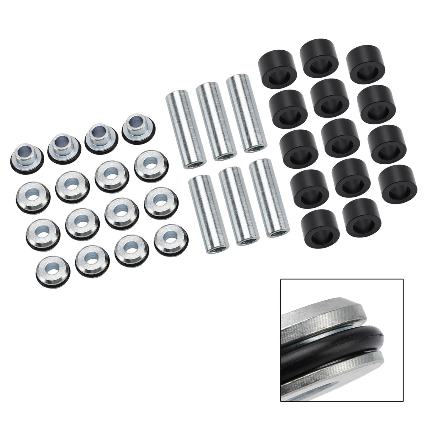 A-Arm Bushing Kit 5452233 Fits For For Polaris Rzr Xp 4 1000 2014-2023 2022 21