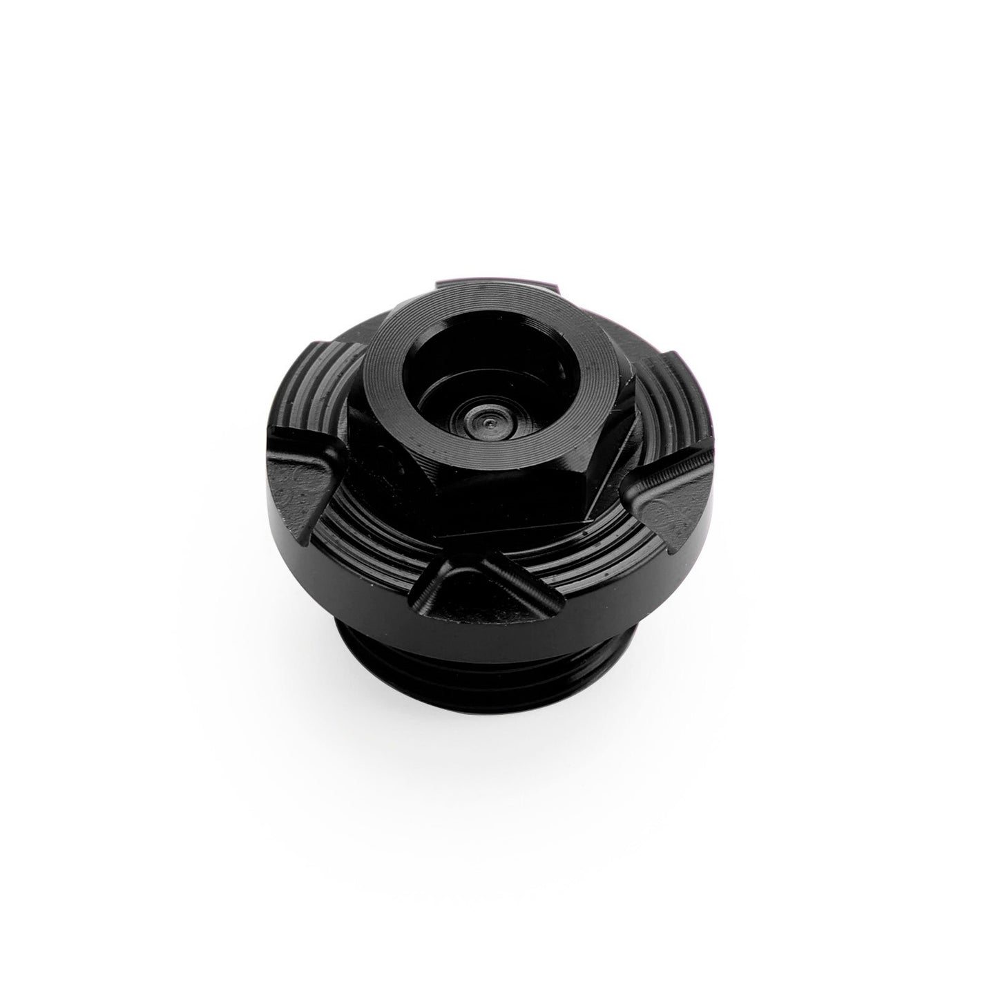 CRANKCASE COVER OIL FILLER PLUG KIT BLACK FOR KAWASAKI KLX450R 2008-2015
