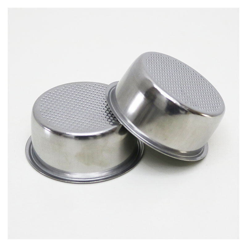 51Mm Portafilter Basket, Stainless Steel Coffee Filter, Double Layer Pressurized