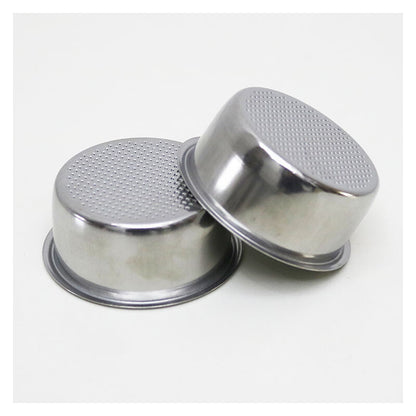51Mm Portafilter Basket, Stainless Steel Coffee Filter, Double Layer Pressurized